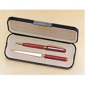 Rosewood Euro Pen & Letter Opener Set