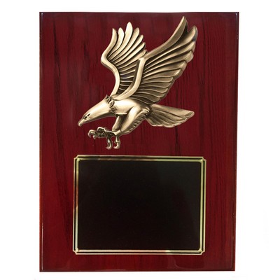 Large Modern Eagle Plaque (10½" x 13")