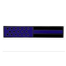 Thin Blue Line Stock Pin (1.75" x 5/16")