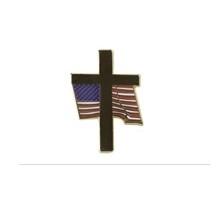 1" Stock Cross Pin w/Flag