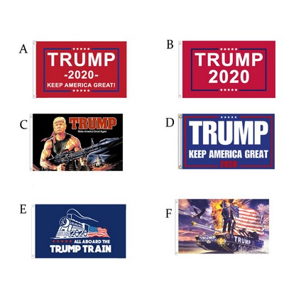 2020 President Election Trump Flag 3 x 5 Feet