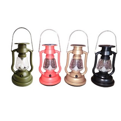 USB Rechargeable & Solar Powered LED Camping Lantern