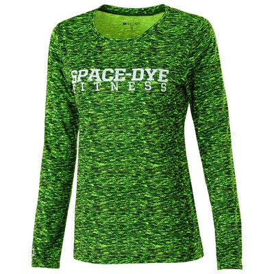 Ladies' Space Dye Shirt Long Sleeve Shirt