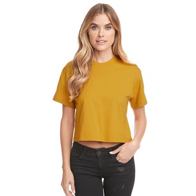 NEXT LEVEL APPAREL Ladies' Ideal Crop T-Shirt