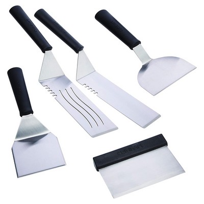 Cuisinart Outdoors 5 Pc Stainless Steel Spatula Set