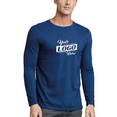 Gildan 4.5 oz 100% Preshrunk Cotton Adult Long Sleeve Performance T-Shirts