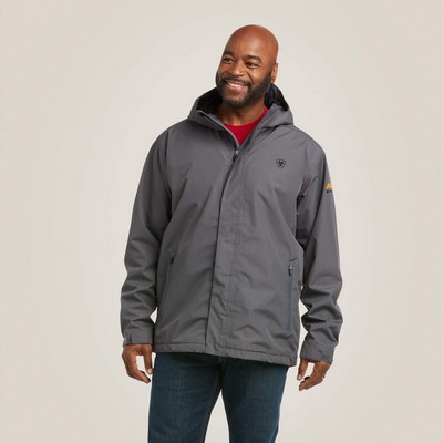 Rebar® Gray Stormshell Waterproof Jacket