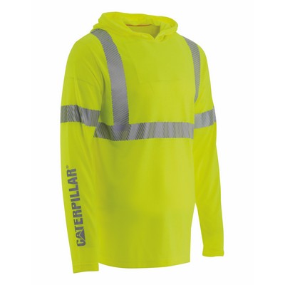 CAT® Hi Vis UPF Hooded Banner Tee