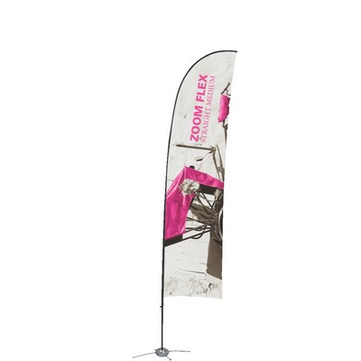 Zoom™ Flex Medium Outdoor Flag Double Sided