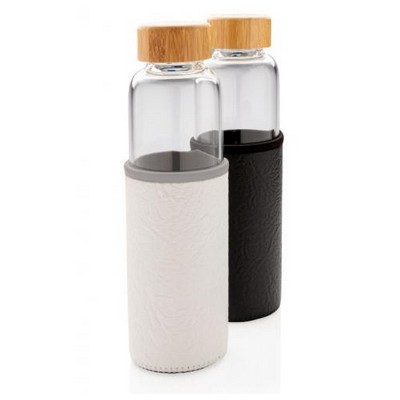 Bottles: Glass Bottle With Sleeve 550ml