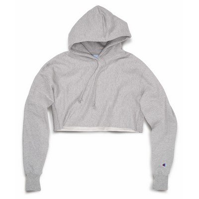 Champion® Reverse Weave® Women's Cropped Pullover Hoodie