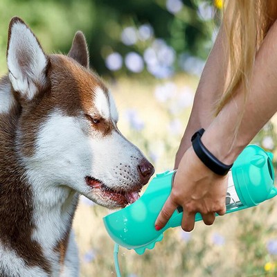 Portable Pet/Dog Waste Bag Dispenser & Water Bottle