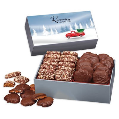 Red Truck Gift Box w/Toffee & Pecan Clusters