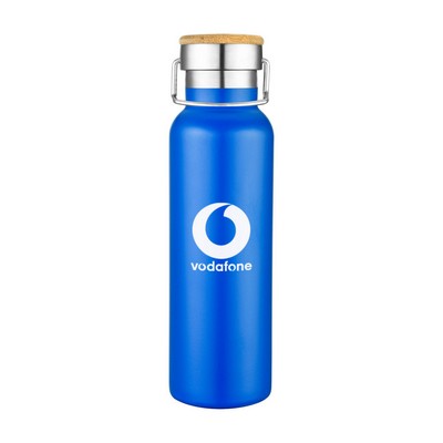 Winford Powder Coated Vacuum Bottle - 20oz Blue