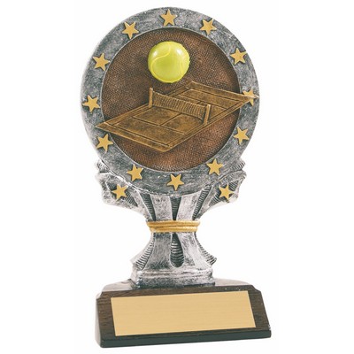 4 1/2" Tennis All Star Resin