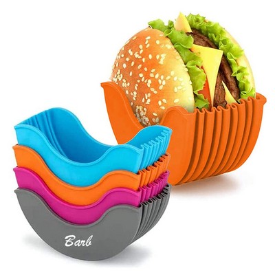 Silicone Adjustable Hamburger Buns Burger Holder