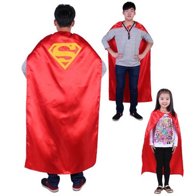 28" x 43" Adult Halloween Superhero Cloak Capes