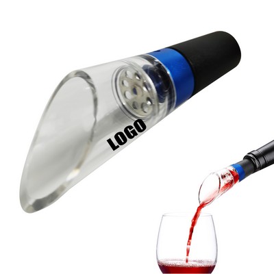 Aluminum Ring Decanter Wine Aerator Pourer