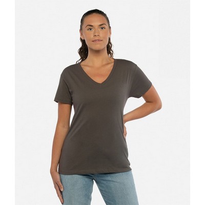 Next Level Apparel Womens Cotton V-Neck