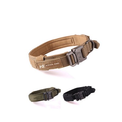 Nylon Thickened Tactical Dog Collar