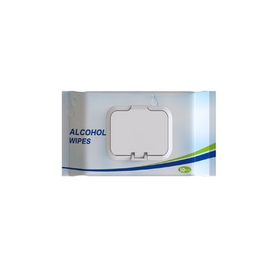 Alcohol Wipes, 50's - Blank