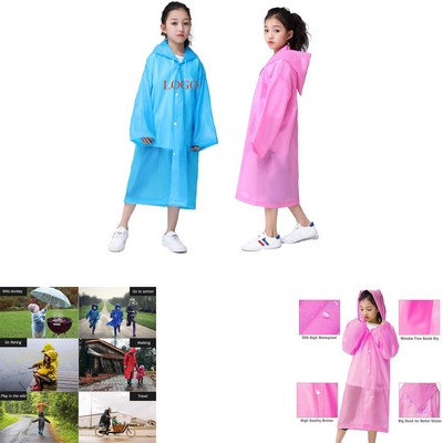 Children Poncho Raincoat