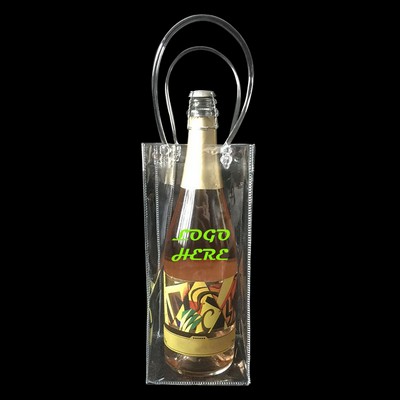 Clear PVC Wine Bottle Bag