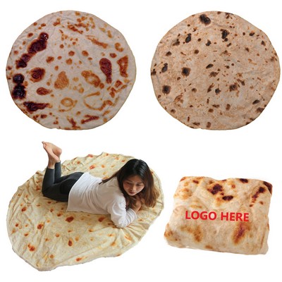 Burritos Tortilla Blanket