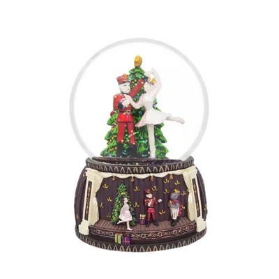 Custom Christmas Musical Resin Snow Globe