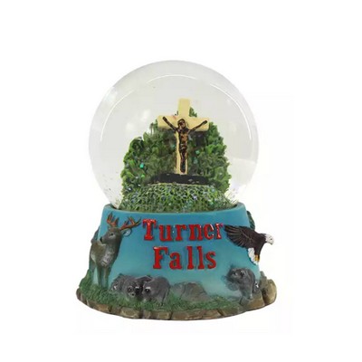 Custom Resin Snow Globe Souvenir