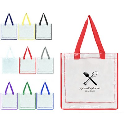 Clear Stadium Tote Bag