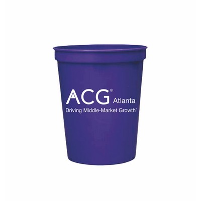 16 Oz. Purple Stadium Cup