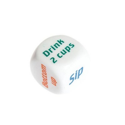 0.75 inches Dice w/Logo on 6 Sides