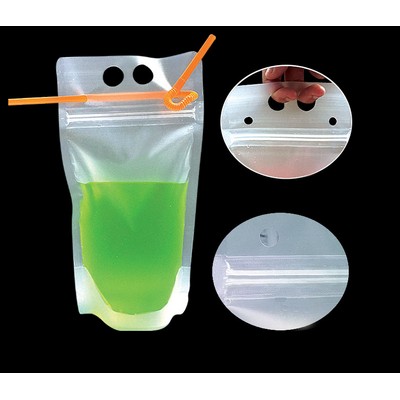 Translucent Stand-up Plastic Drink Pouch