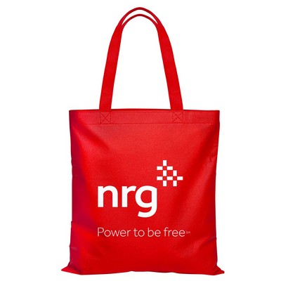 13.5x14.5 Eco-Friendly 80GSM Non-Woven Tote (Factory Direct - 10-12 Weeks Ocean)