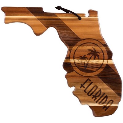 Rock & Branch® Origins Series Florida State Shaped Wood Serving & Cutting Board