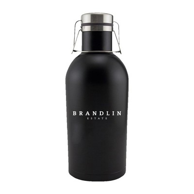 Insulated Steel Wine Growler (64oz)