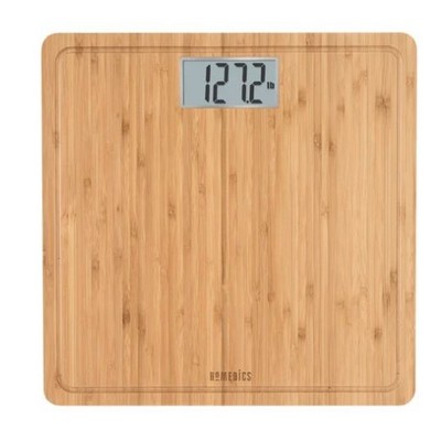 Homedics Natural Bamboo Digital Bathroom Scale