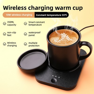 Wireless Charging Warm Cup