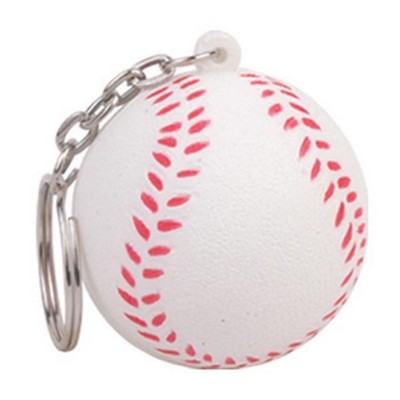 Baseball Stress Reliever Key Chain