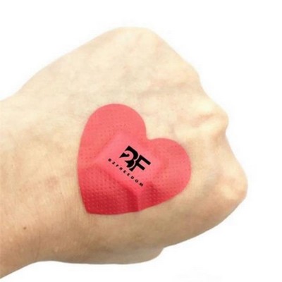 Heart Shaped Waterproof Adhesive Bandages