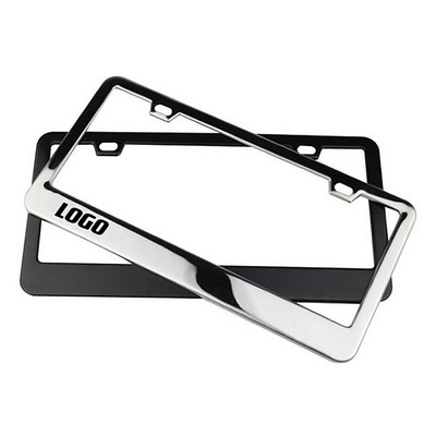 Stainless Steel License Plate Frame