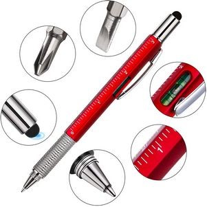 6 in 1 Multi Function Tool Pen