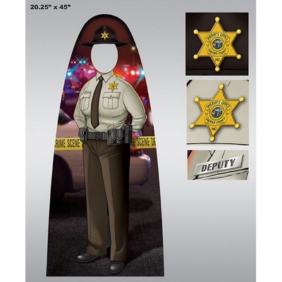 Custom Child Size Female Trooper Officer Photo Prop