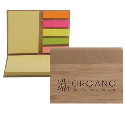 Bamboo Sticky Note Pad