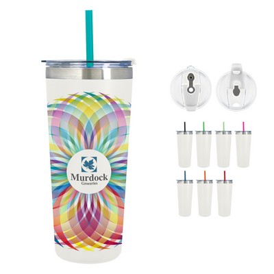 24 Oz. Full Color Colma Basics Tumbler