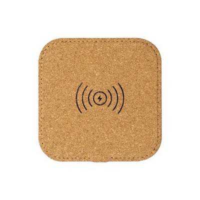 Square Cork Wireless Charger