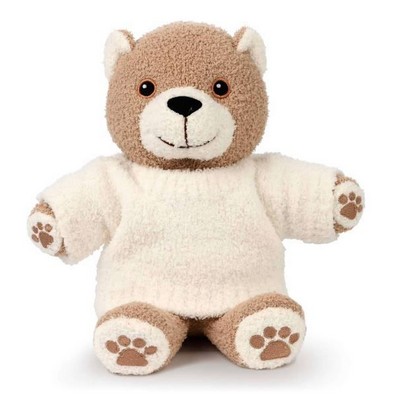 Animal - Teddy Kashbear with Sweater - Kash-lounge™ - Ivory - 13 inch