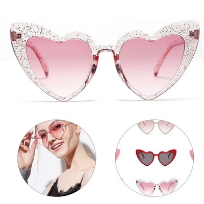 Love Heart Shaped Sunglasses