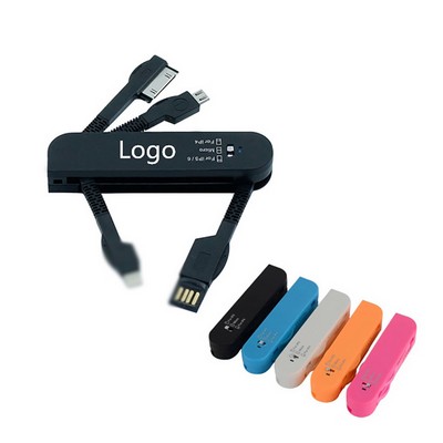 Swiss Knife 3-in-1 Multi-Functional Cable